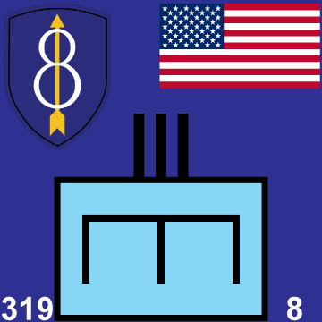 319th Engineers marker